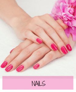 nails at Sparx Beauty Salon, Winchester
